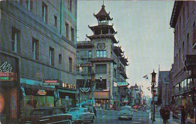 California San Francisco Chinatown Grant Avenue
