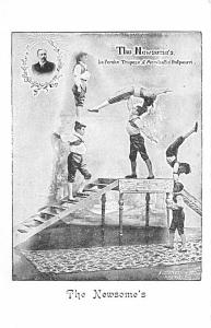 The Newsome's Circus Acrobat Unused 