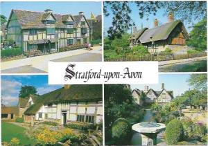 England.  Stratford-upon-Avon.  Shakespeare's Birthplace