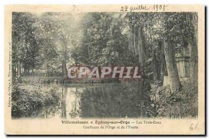 Old Postcard Villemoisson and Epinay sur Orge Three Waters Confluence Barley ...