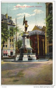 Maisonneuve Monument , MONTREAL , Quebec , Canada , PU-1910