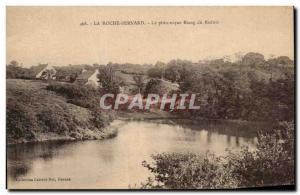 Old Postcard La Roche Bernard Pond Rodoir