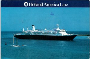 ms Nieuw Amsterdam Holland America Line 1980's PC3724