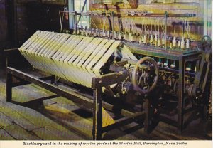 Canada Woolen Machinery Woolen Mill Barrington Nova Scotia