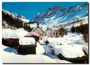 Postcard Modern K�hmad im Lotschental L�tschenl�cke und Schinhorn