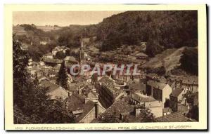 Old Postcard Plombieres Les Bains Vue Generale Prize De La Chapelle St Joseph