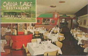 Postcard China Lake Restaurant  Restaurant Uncasville  CT