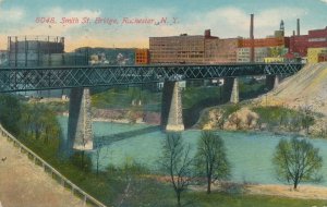 Smith Street Bridge (aka Vincent St Bridge) Rochester NY New York - pm 1911 - DB