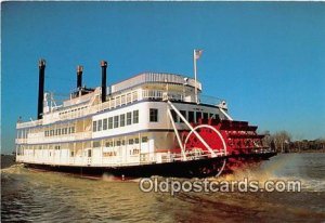 Steamboat Casino Cruises, Stern of Diamond Lady Berlington, Iowa, USA Unused 