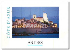 Postcard Modern Riviera Antibes