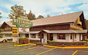 SILVER SPRINGS FL~LUND'S HOFBRAU GERMAN RESTAURANT POSTCARD 1950s