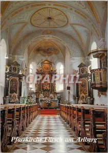 Postcard Modern Pfarrkirche Flirsch am Arlberg Erbaut