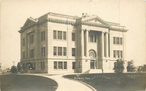 Postcard RPPC Idaho Twin Falls Court House Bisbee 23-4909