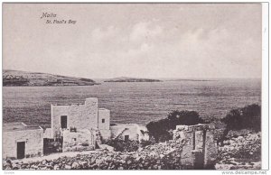 MALTA, 1900-1910´s; St. Paul's Bay