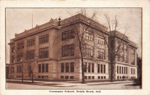 Postcard Grammar School in South Bend, Indiana~126671