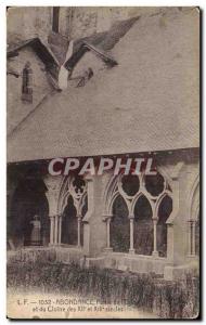 Old Postcard Abundance Part of & # 39Eglise and Cloitre