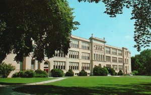 Vintage Postcard Gardner High School Elm St. Gardner Massachusetts Dexter Press