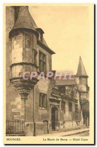 Old Postcard Bourges Le Musee du Berry Hotel Cujas