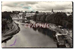 Modern Postcard View from Laval Viaduct