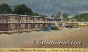 Stewart's Motel & Restaurant - Corbin, Kentucky KY  
