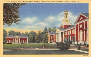 Campus View, Main Building and Library in Trenton, New Jersey