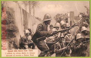 af6639 - LIBYA - VINTAGE POSTCARD - Italo-Turkish War-