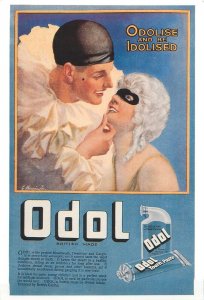 Odol Tooth Paste advertising poster postcard