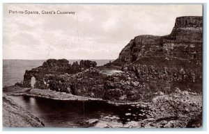 c1910 Port-na-Spania Giant's Causeway Northern Ireland Antique Postcard