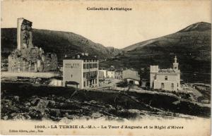 CPA La TURBIE - La Tour d'Auguste et le Righi d'Hiver (655930)