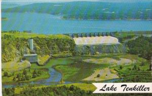 Greetings Tenkiller Lake Spillway and Power House Aerial View