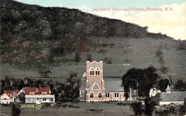 Jay Gould Memorial Church in Roxbury, New York