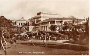 RPPC The Pavilion BOURNEMOUTH England UK ca 1930s Vintage Postcard