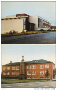 Pavillon F. Simard, Ecole Secondaire Bon Desir, BERGONNES, Saguenay, Quebec, ...