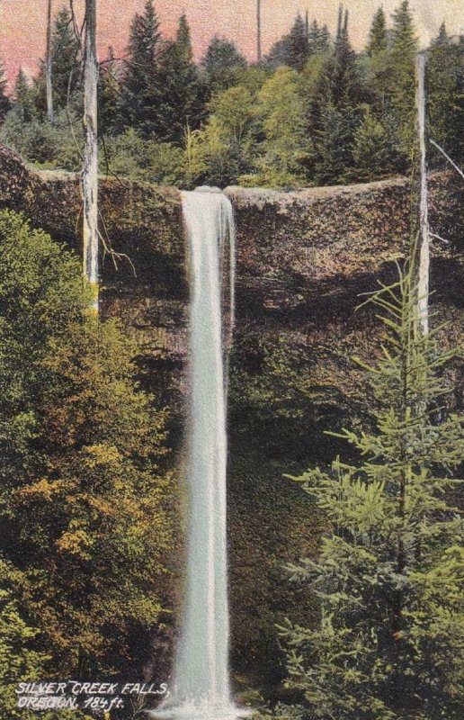 Silver Creek Falls, Oregon, Mint (PC937)