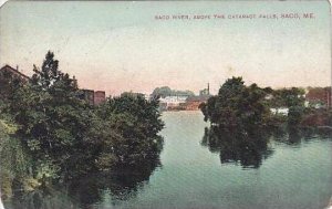 Maine Saco Saco River Above The Cataract Falls 1909