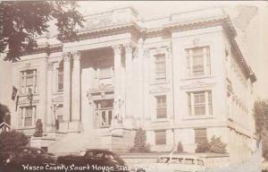 Oregon The Dalles Wasco County Court House Real Photo RPPC