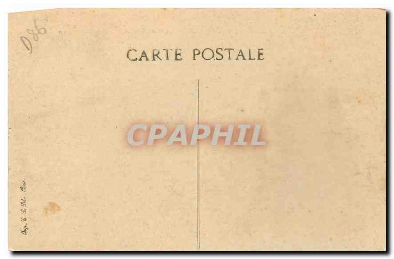 Old Postcard Poitiers Bridge Guillon