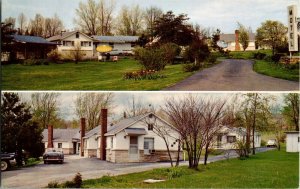 Singing Pine Motel Cottages, Nashville IN Vintage Postcard G48