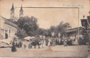 B584 Romania Radna Arad leporello fold out multi views inside