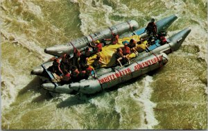 Whitewater Adventures Rafting British Columbia BC Vintage Postcard F87