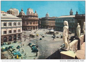 Italy Genova Piazza de Ferrari