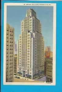  Postcard 27 Bryant Building Kansas Missouri   # 292