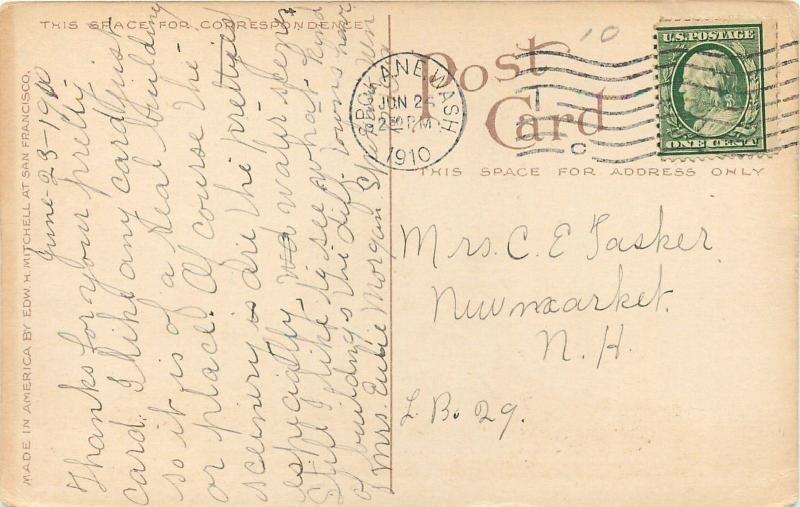 Spokane Washington~Gothic Tower on Court House~1910 Postcard