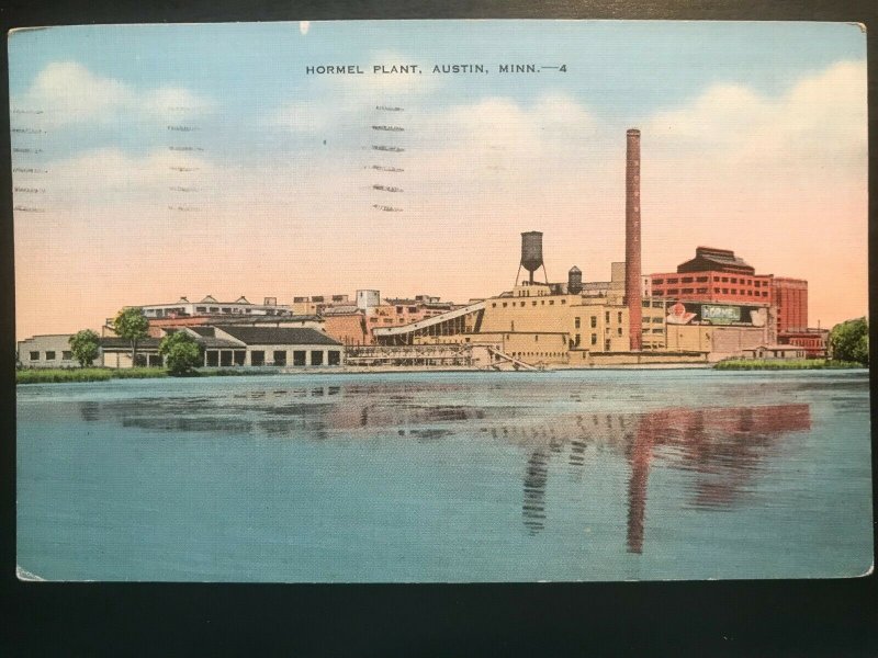 Vintage Postcard 1939 Hormel Plant Austin Minnesota United States