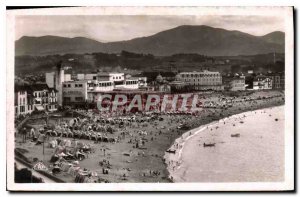 Modern Postcard Saint Jean de Luz View genersale the Beach