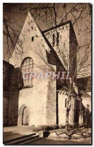 Old Postcard Solesmes L & # & # 39Entree of 39Eglise Abbatiable St. Peter