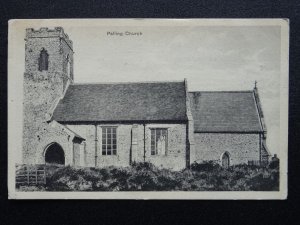 Norfolk SEA PALLING St Margaret’s Church c1931 Postcard