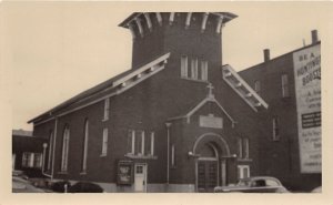 J63/ Huntington Indiana RPPC Postcard c1950s First Baptist Church 298