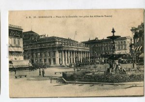 3138537 France BORDEAUX Place Comedie & CAFE CARDINALE & COIFFE