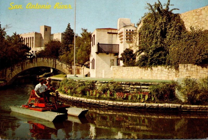 Texas San Antonio River Scene